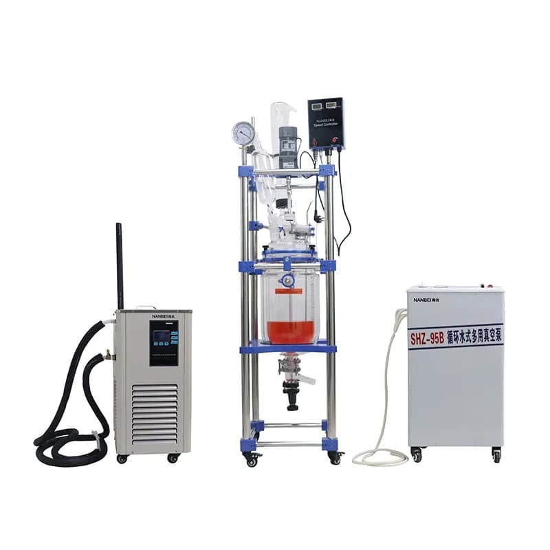glass distillation reactor