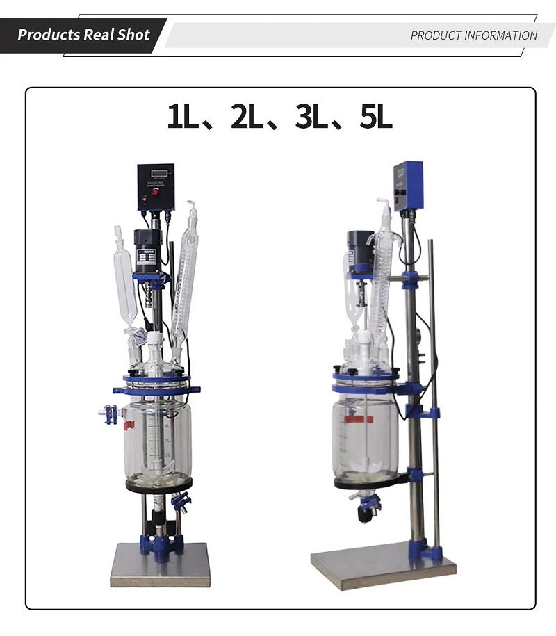 double lined glass reactor double lined glass reactor